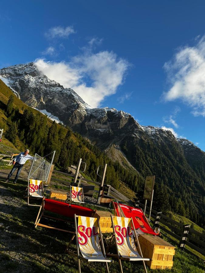 Die Acherberg Alm Oetz Buitenkant foto